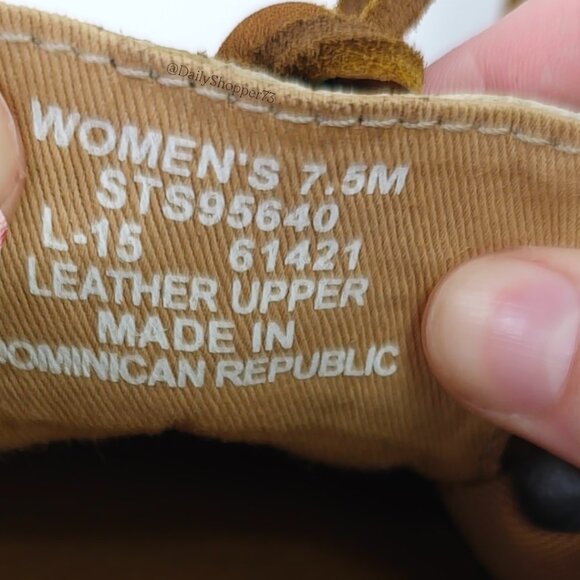 Sperry Top-Sider Platinum “Rudder” Women's Leather and Suede Boat Shoes - Picture 5 of 9